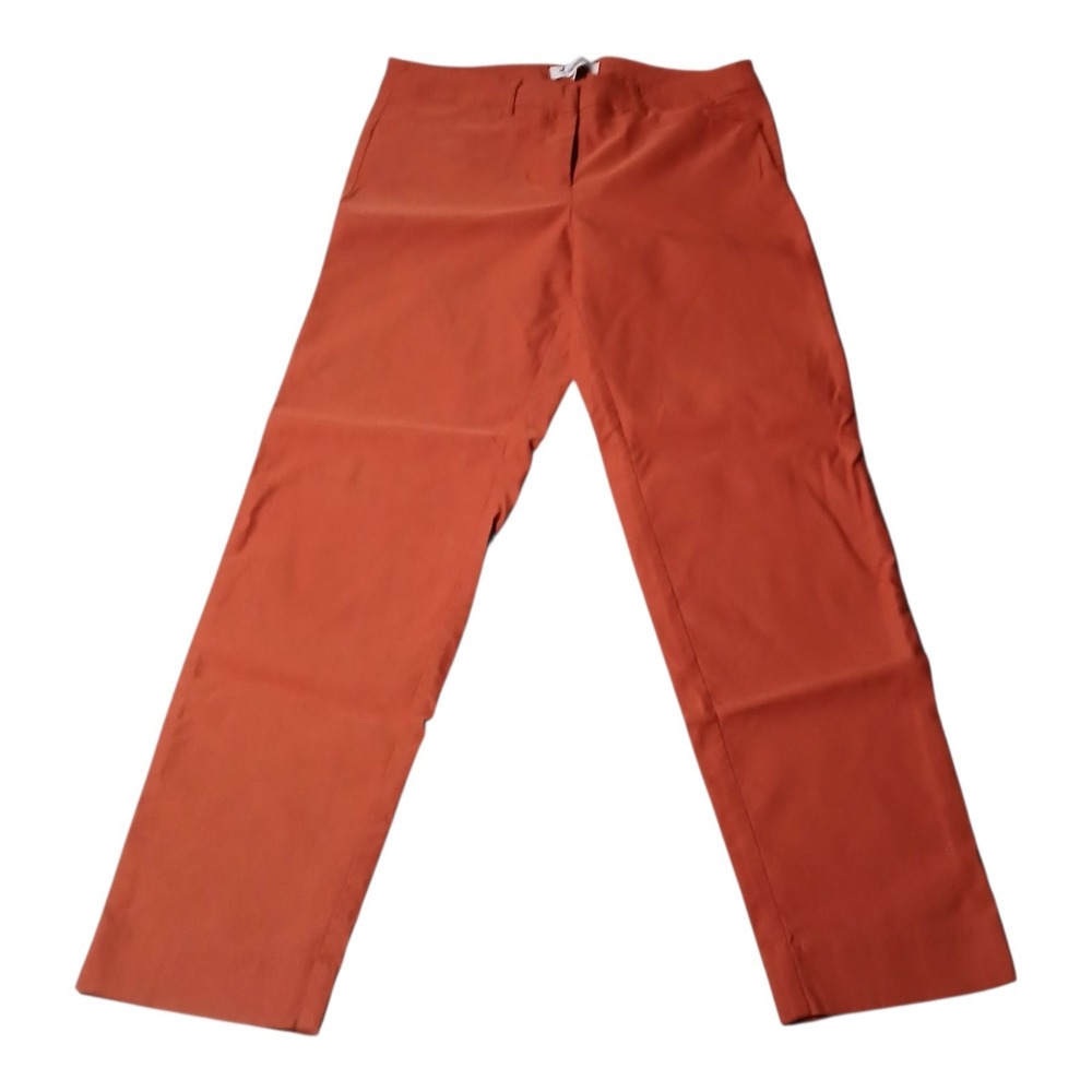 Nanette‎ Lapore Sz 4 Orange Leggings Stretch Pants